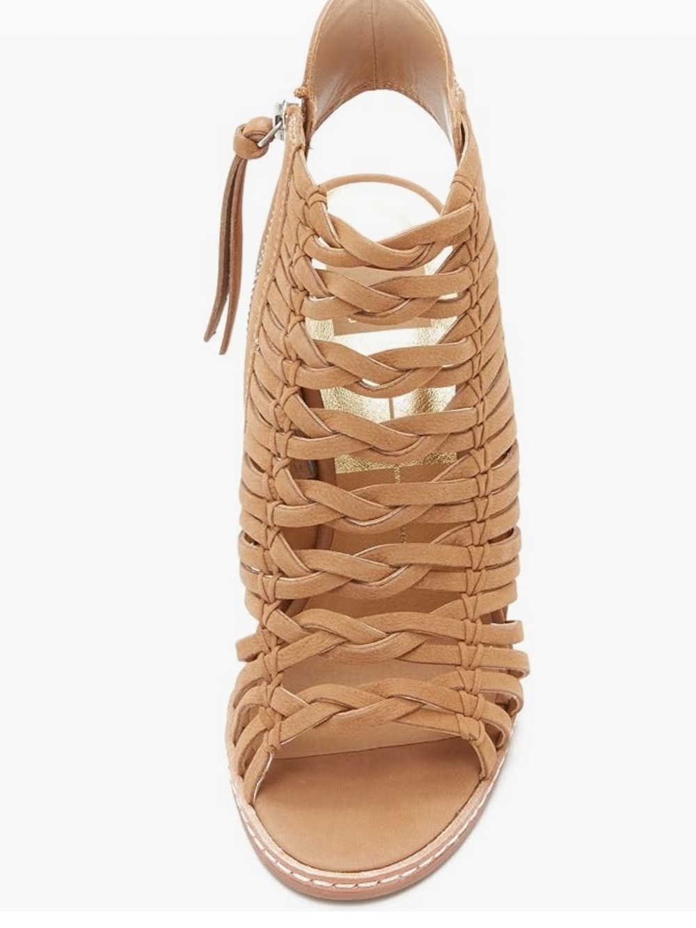 Dolce Vita Amina Leather Caged Sandal Size 8 - Picture 4 of 7